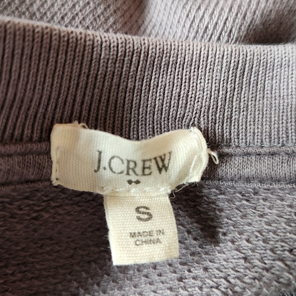 J. Crew Heather Gray Knit Top Vintage - Picture 6 of 9